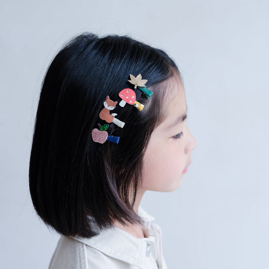 Mimi & Lula Autumn forest mini clips