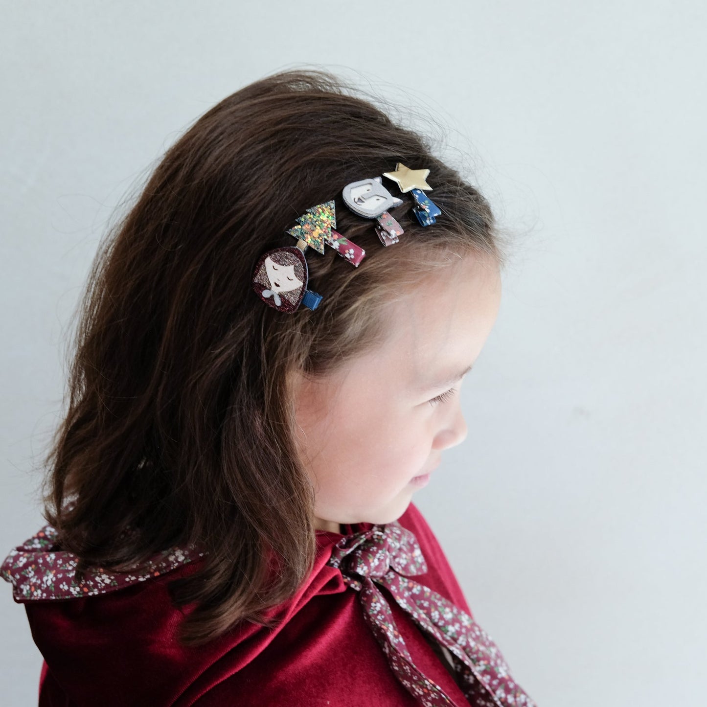 Mimi & Lula Little red riding hood mini clips Regular price