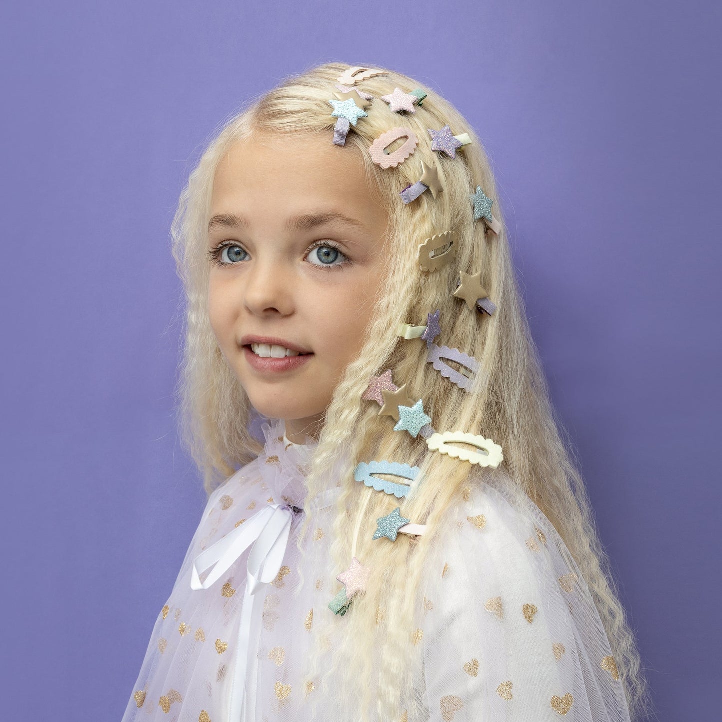 Mimi & Lula Layered Star Clips BRIGHT MULTI