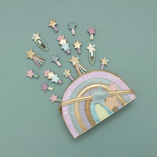 Mimi & Lula Fly Unicorn Clip Set BRIGHT MULTI