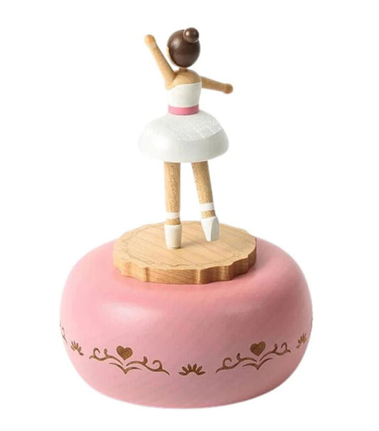 Wooderful Life Ballet Girl - Turn Round Music Box
