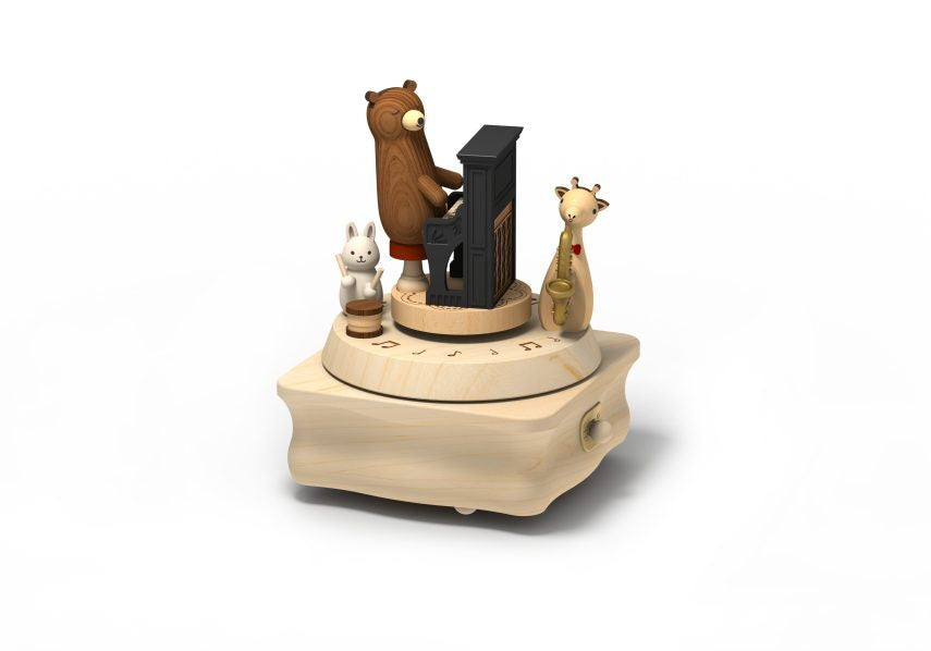 Wooderful Life Good Friend Concert - Exclusive Double Rotate Music Box