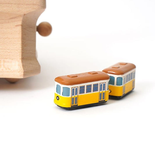 Wooderful Life Town Train - Exclusive Music Round & Round Music Box