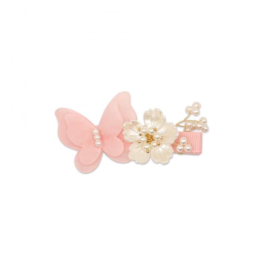 MILK X SODA FLOWER GARDEN HAIR CLIP PINK