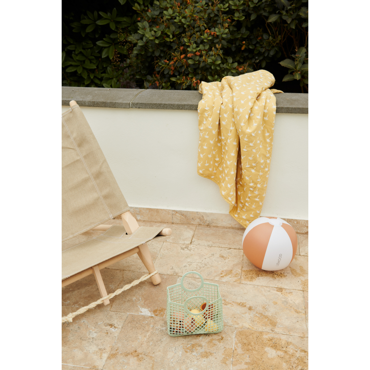 LIEWOOD SAMANTHA BASKET Dusty mint