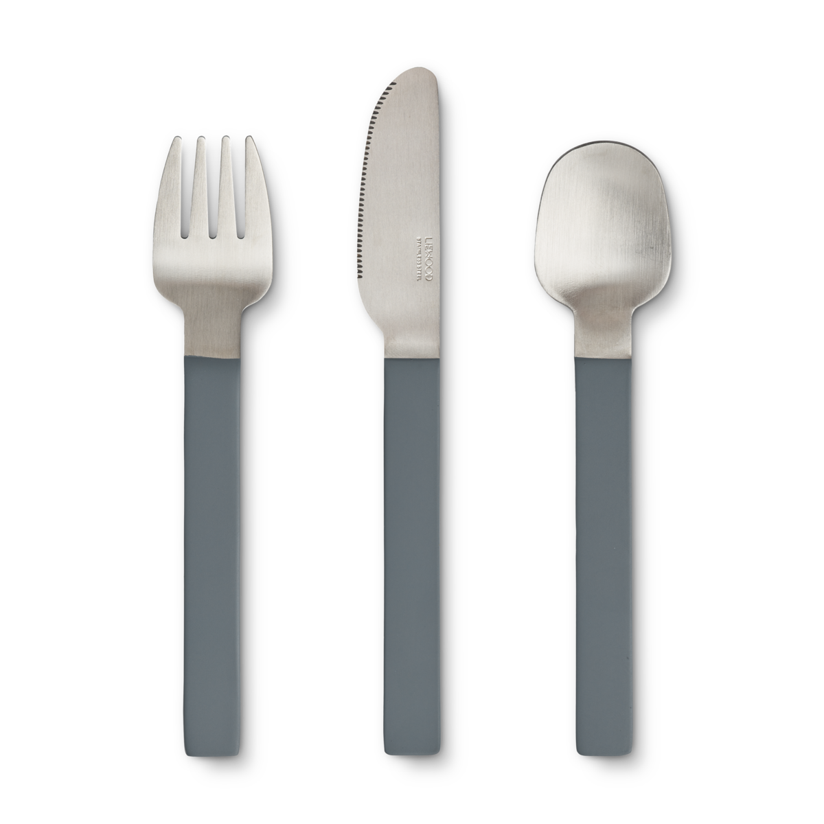 LIEWOOD COLIN CUTLERY SET Whale blue