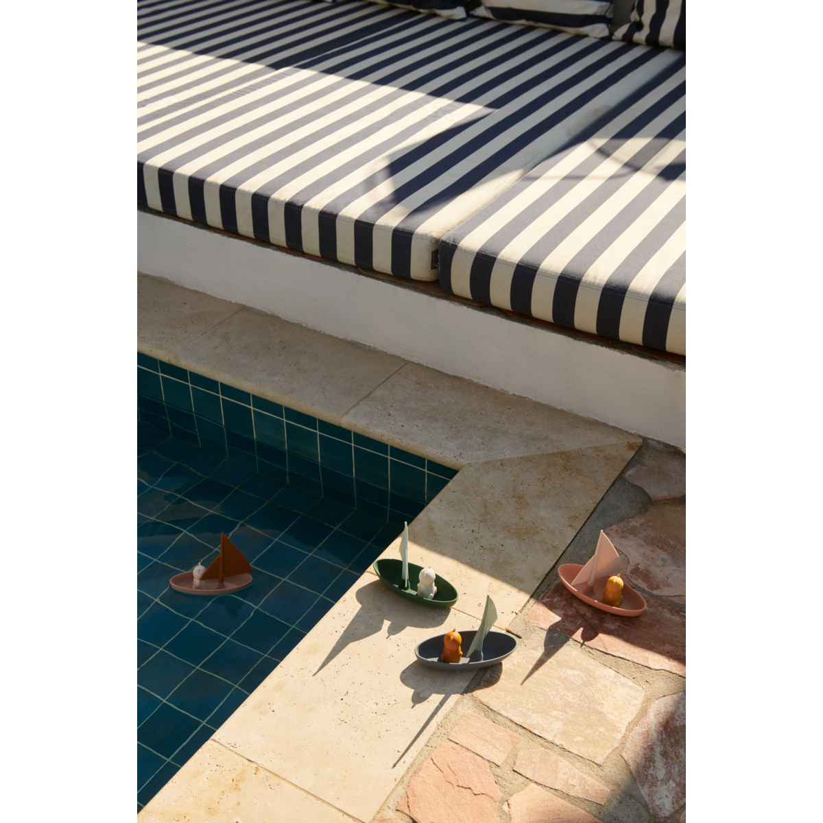 LIEWOOD ENSLEY TOY BOATS 2 PACK Whale blue multi mix