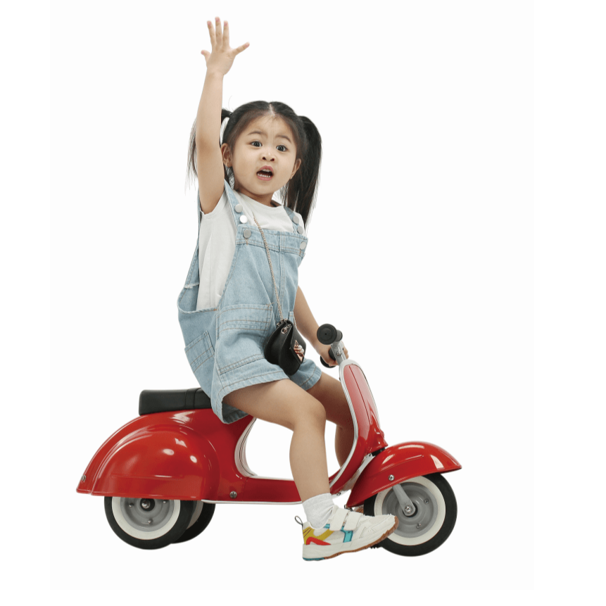 Ambosstoys PRIMO Ride On Kids Toy Classic (Red)