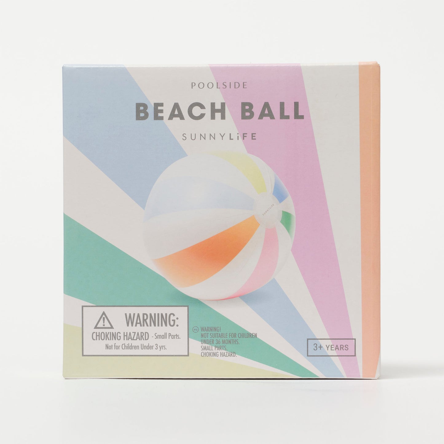 SUNNYLIFE Inflatable Beach Ball Pool Side Pastel Gelato