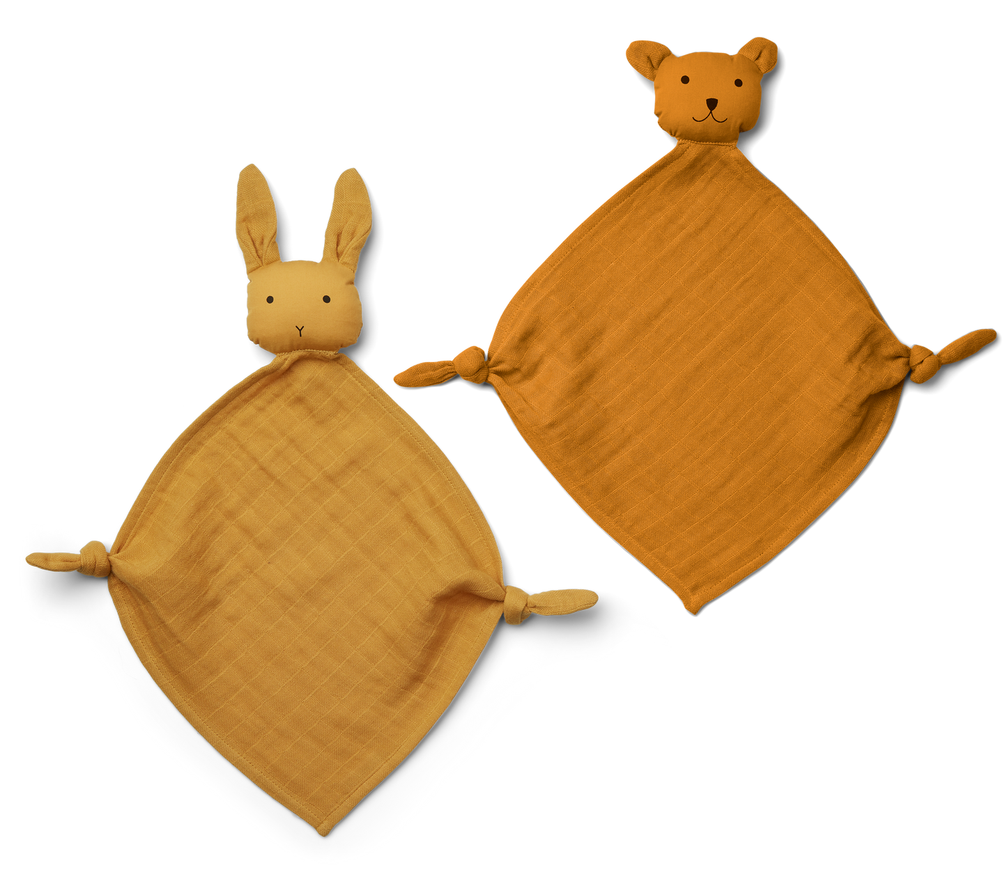 LIEWOOD YOKO MINI CUDDLE CLOTH 2 PACK Yellow mix