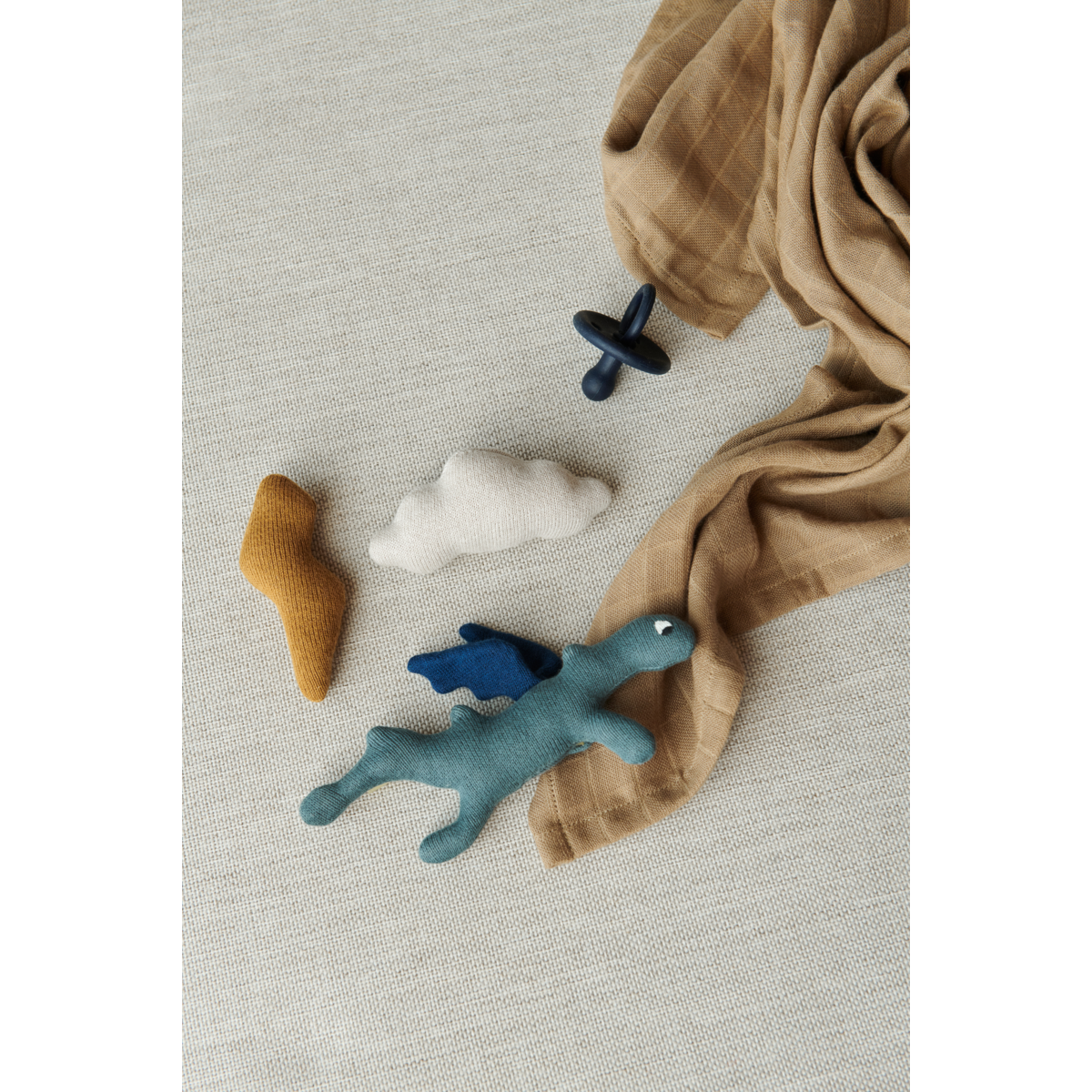 LIEWOOD Carson knitted bell teddy