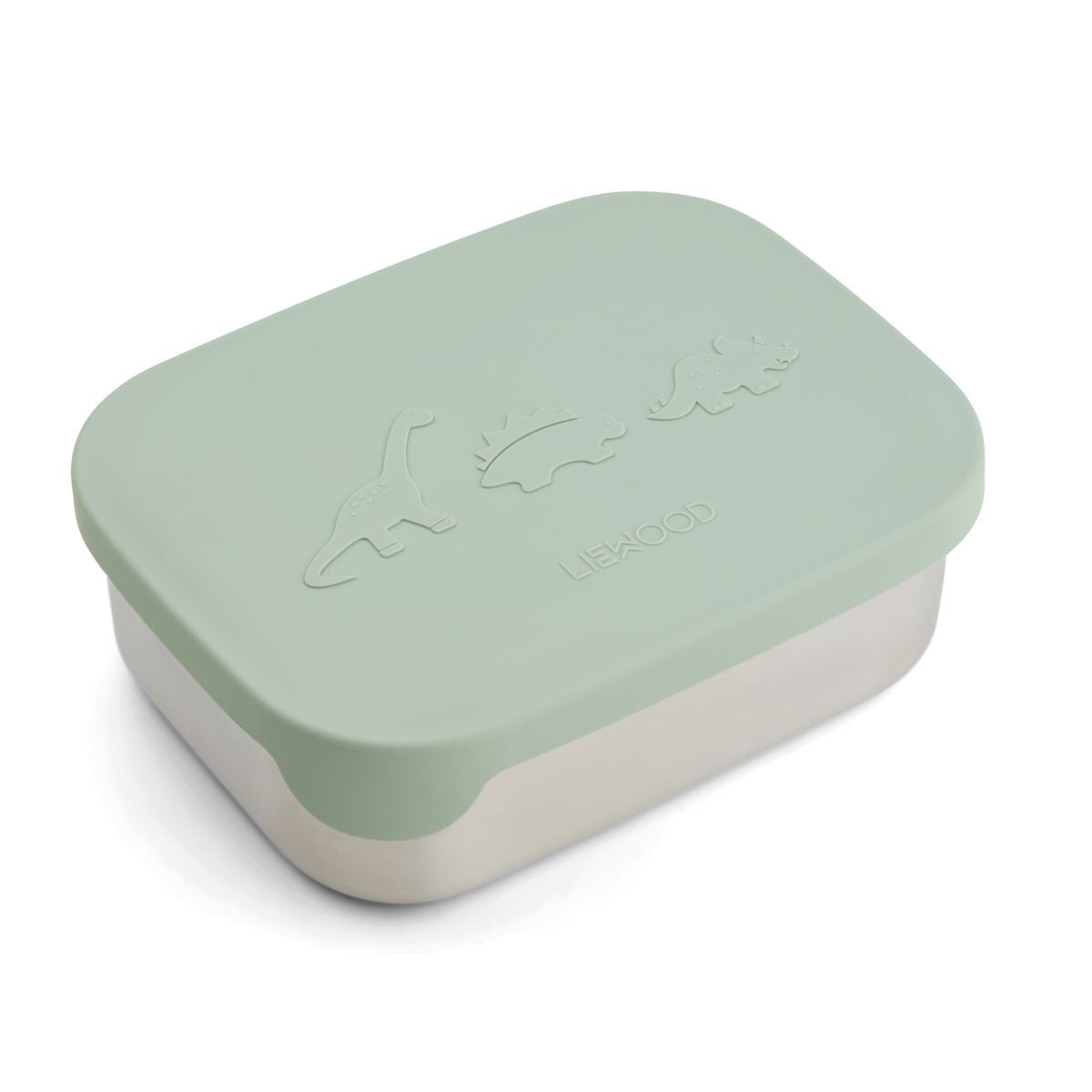 LIEWOOD ARTHUR LUNCH BOX DINO DUSTY MINT