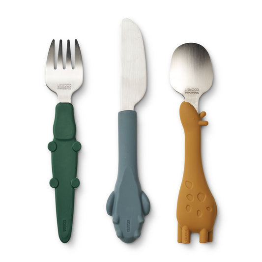 LIEWOOD TOVE CUTLERY SET GOLDEN CARAMEL MIX