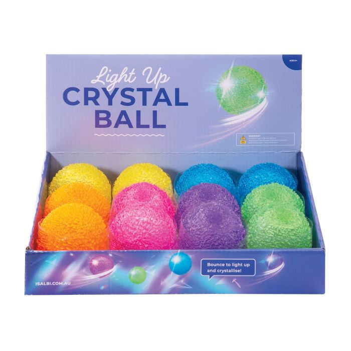ISGIFT LIGHT UP CRYSTAL BALL