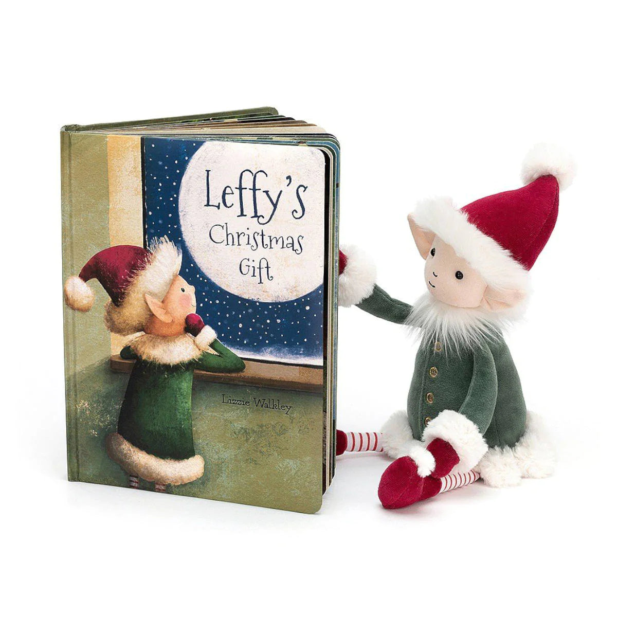 Jellycat Leffy's Christmas Gift Book