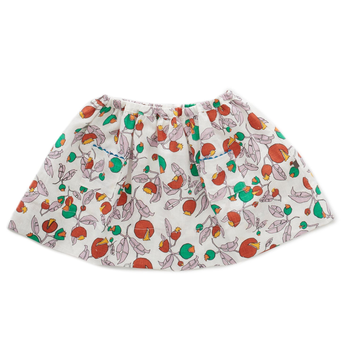 OEUF NYC Skirt White Flowers