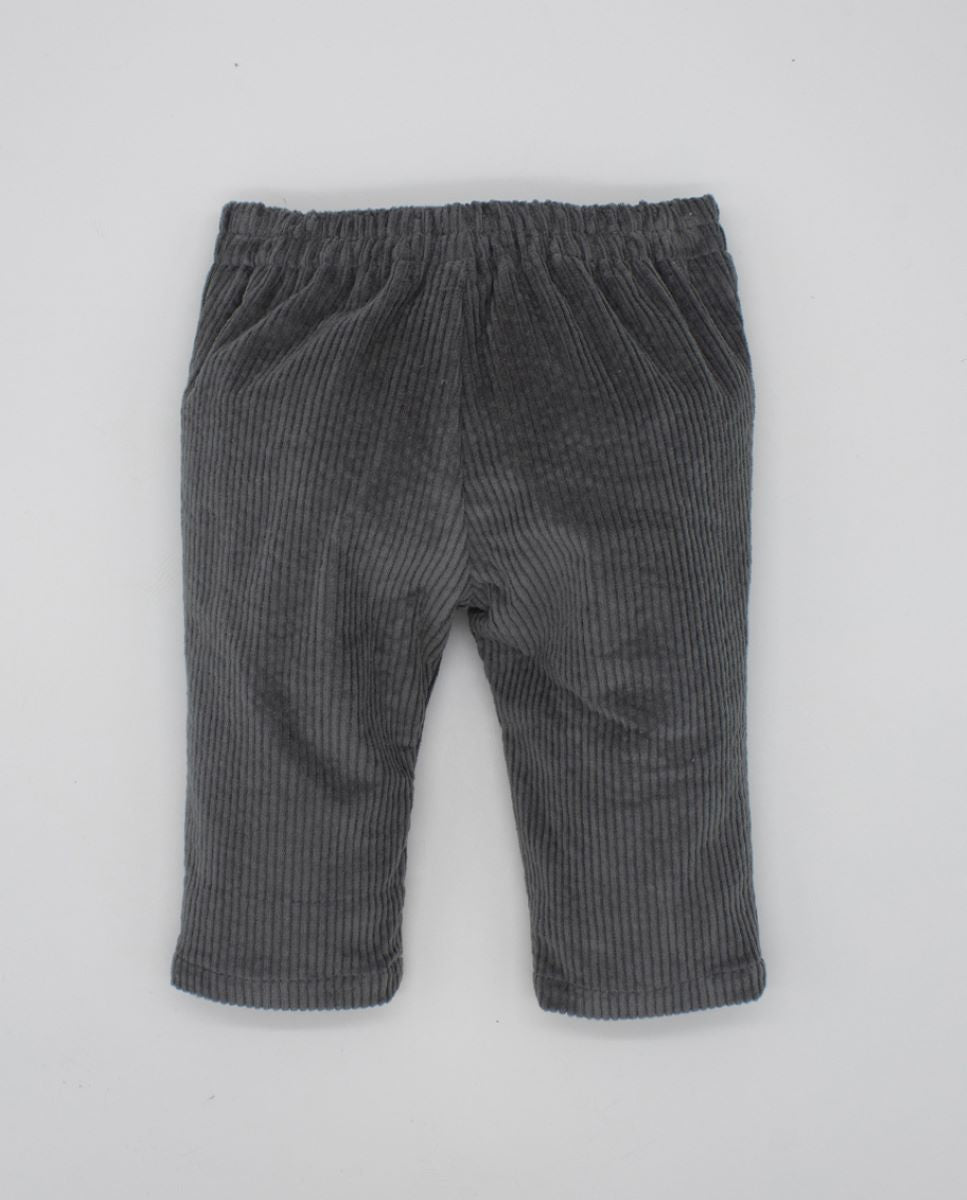 Fina Ejerique CORDUROY TROUSERS GREY POCKET O22B07