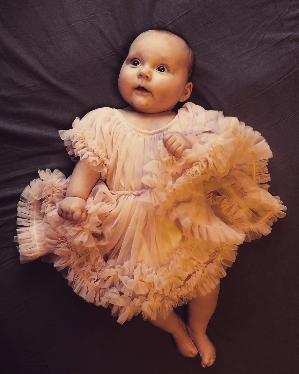 Baby girl deals frilly dresses