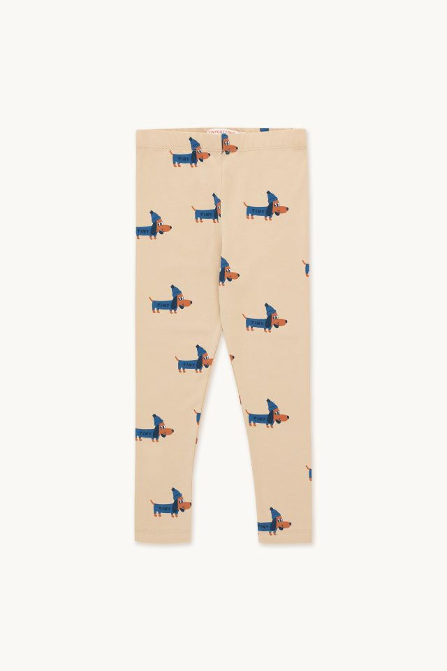 TINYCOTTONS DOGS PANT *taupe/indigo*