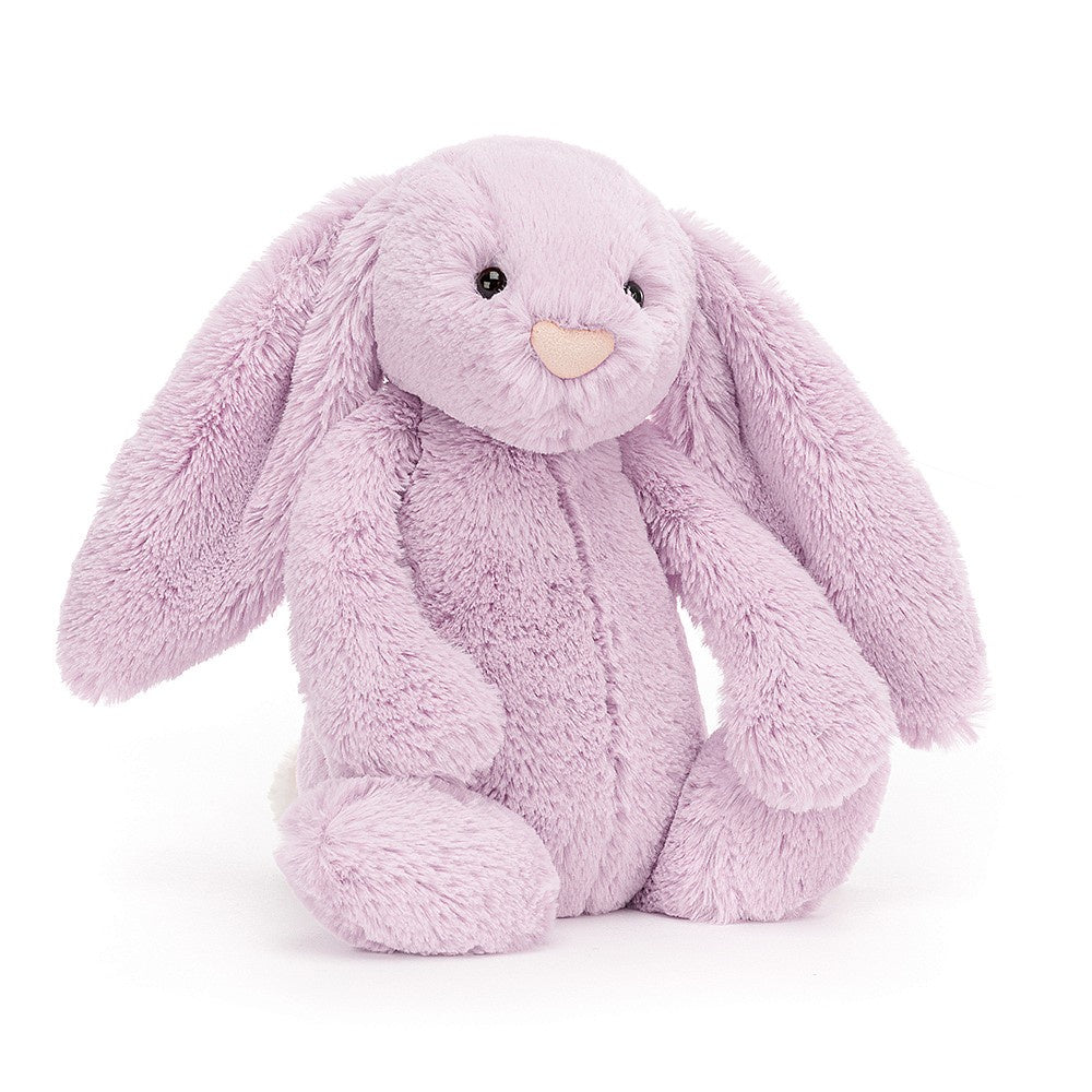Jellycat Bashful Lilac Bunny Original Medium