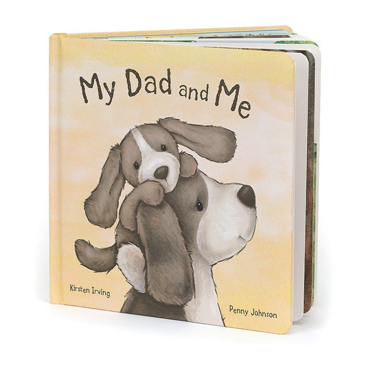 JELLYCAT My Dad And Me Book (Bashful Fudge Puppy)
