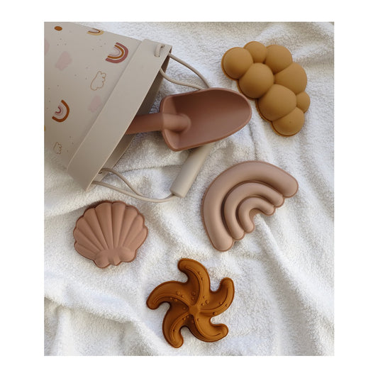 LIEWOOD Dante Beach Set - Rainbow love sandy