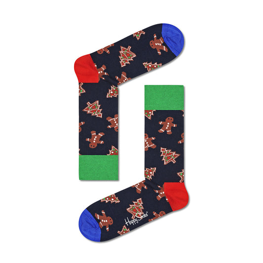 Happy Socks Gift Set Gingerbread Cookies 2-Pack ADULT