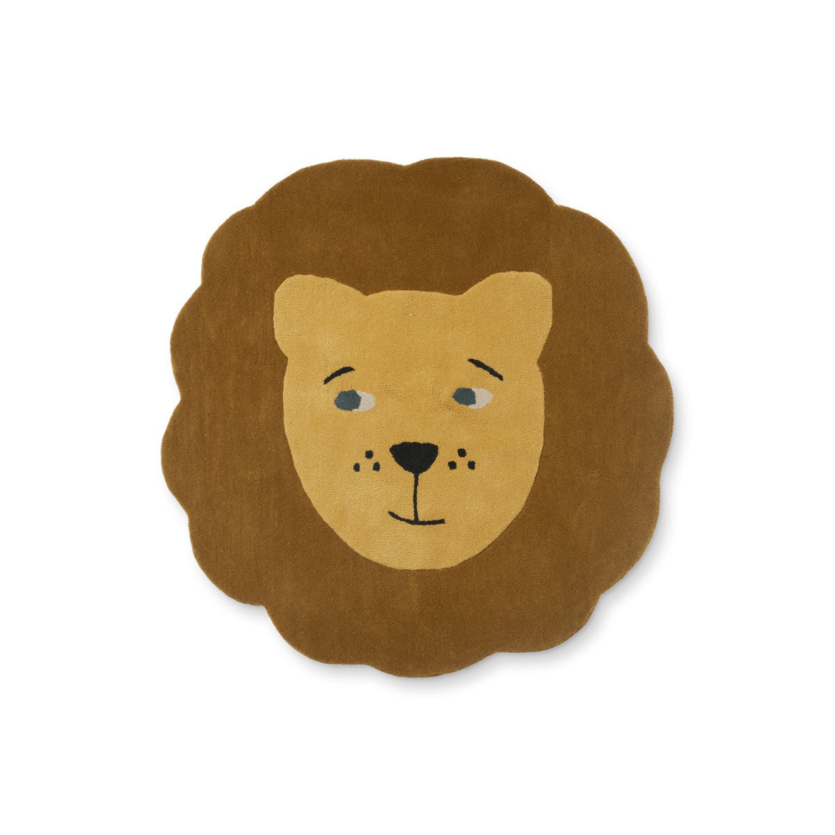 LIEWOOD JENA LION RUG LION/GOLDEN CARAMEL MULTI MIX