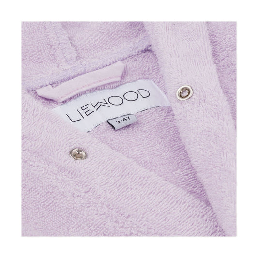 LIEWOOD Lily Bathrobe - Cat light lavender