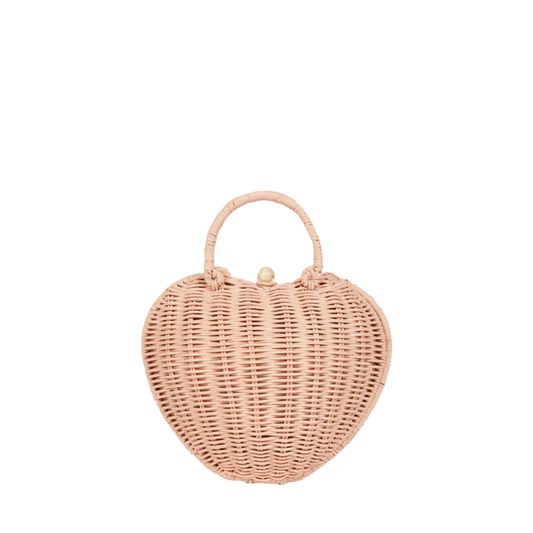 OLLI ELLA Rattan Luvya Bag - Rose
