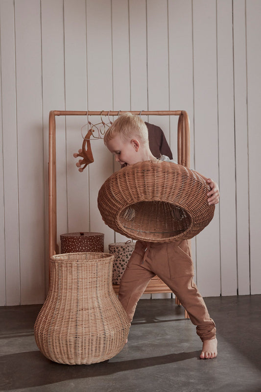 OYOY LIVING DESIGN Mushroom Basket Nature