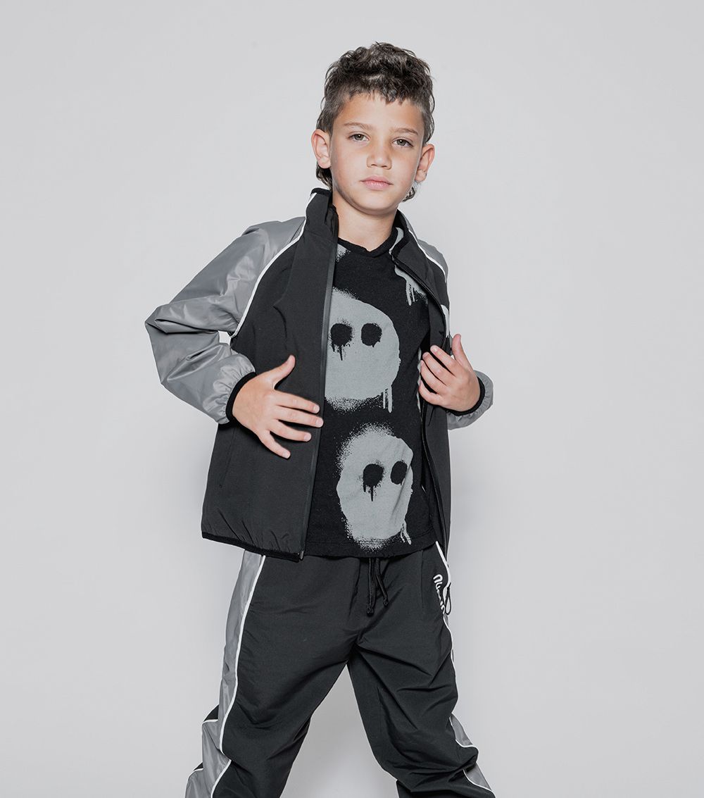 NUNUNU duo jacket black/grey