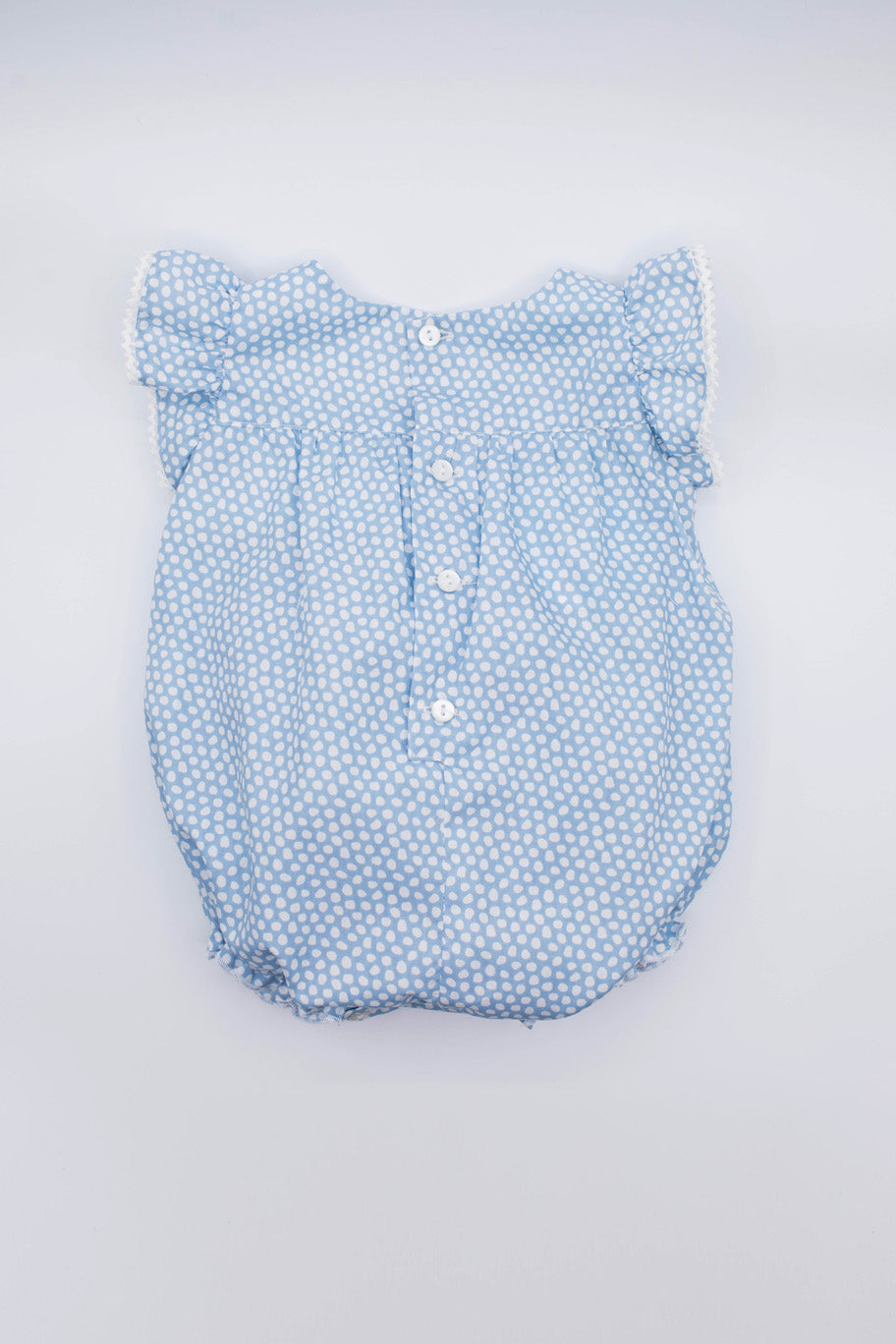 Fina Ejerique BLUE POLKA DOT ROMPER P21P17