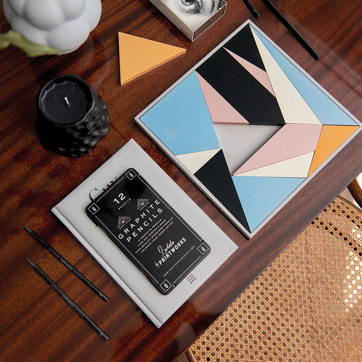 Printworks Colour Pencils (Set Of 12) - Graphite