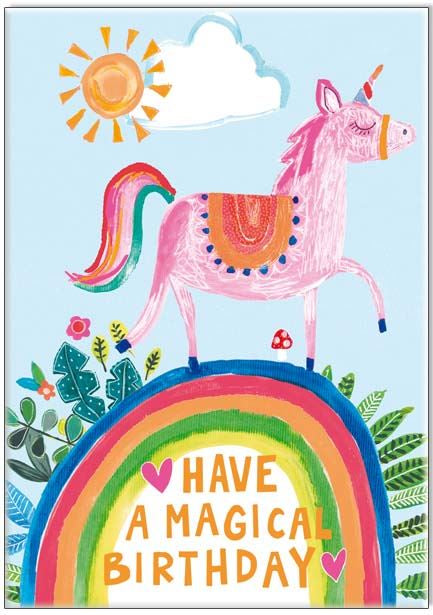 Paper Salad Have a Magical Birthday Card