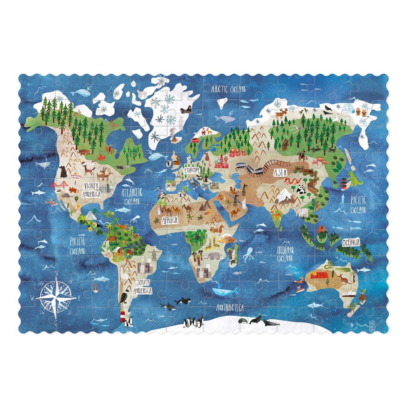 Londji Pocket Puzzle World