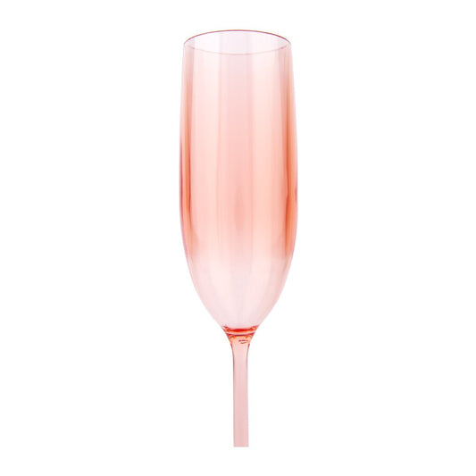 SUNNYLIFE Poolside Champagne Flutes Powder Pink