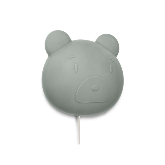 LIEWOOD VEGA WALL LAMP MR BEAR DOVE BLUE