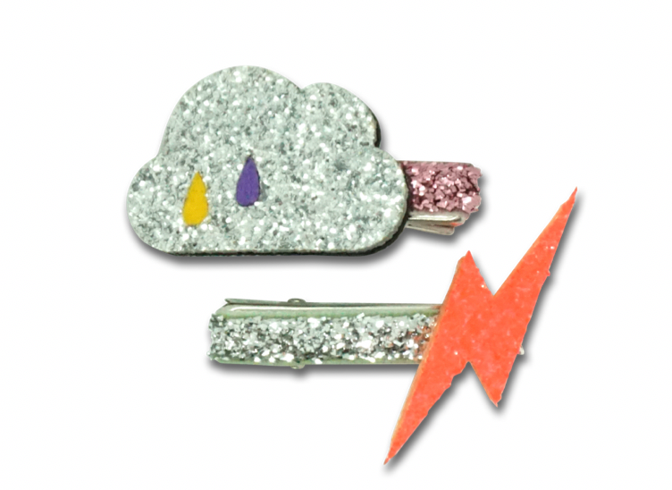 MINISTA THUNDERSTORM HAIR CLIP