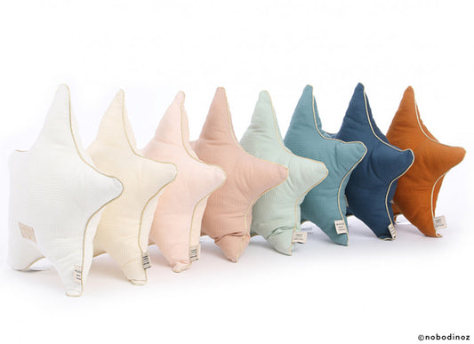 Nobodinoz Aristote cushion • aqua