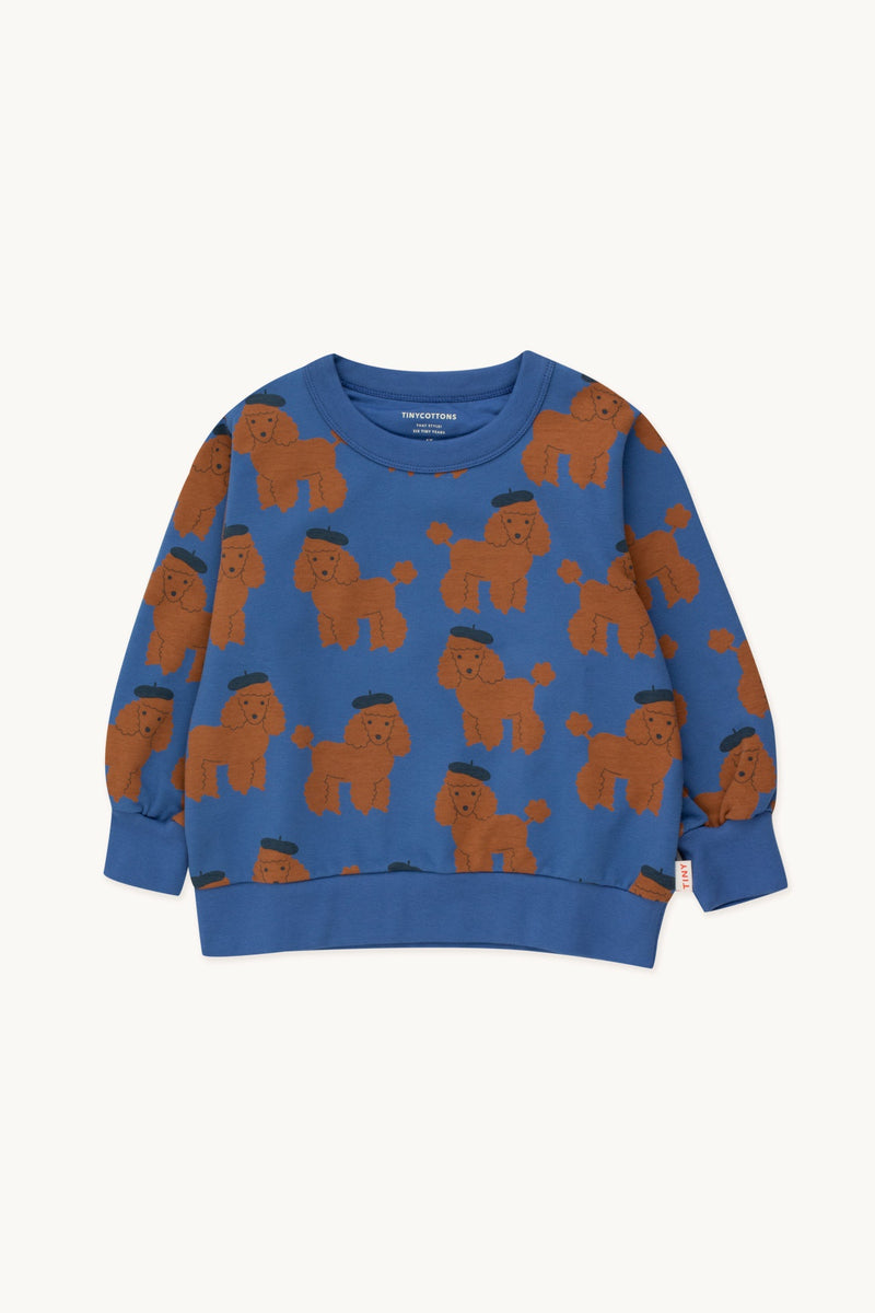 TINYCOTTONS TINY POODLE SWEATSHIRT cobalt blue – Things Adorable