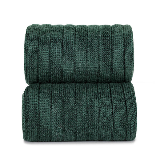 Condor BASIC RIB SHORT SOCKS BOTTLE GREEN ribbed ankle sock 780