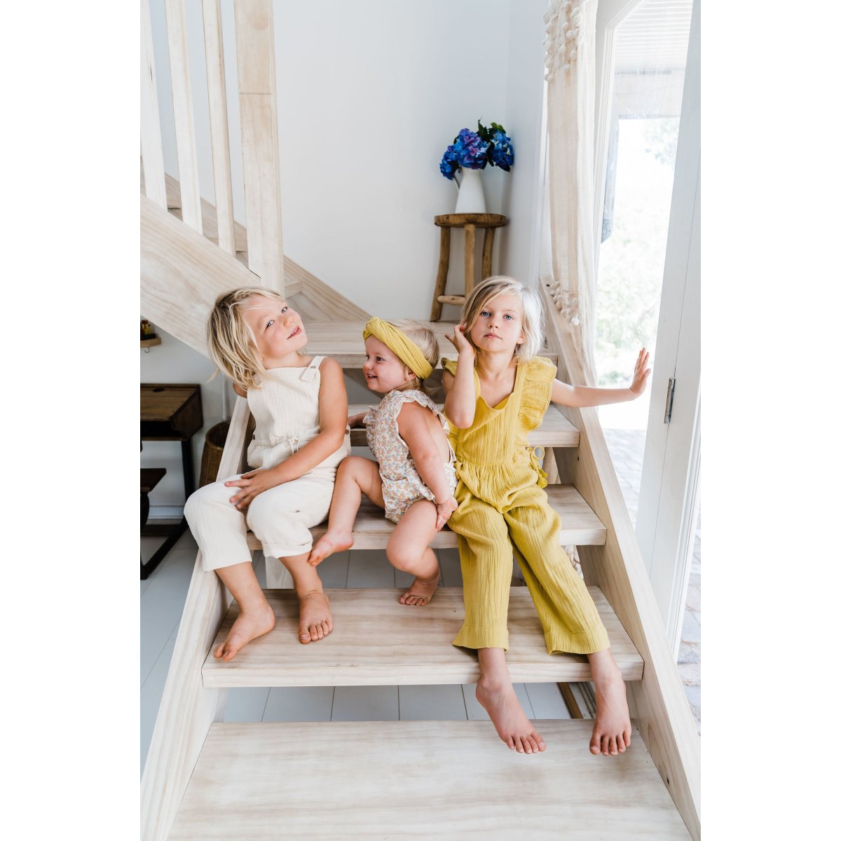 LOUISE MISHA BOYS Overalls Amuel Cream BABY AND KIDS