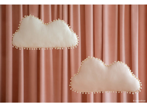 Nobodinoz Marshmallow cushion • dream pink