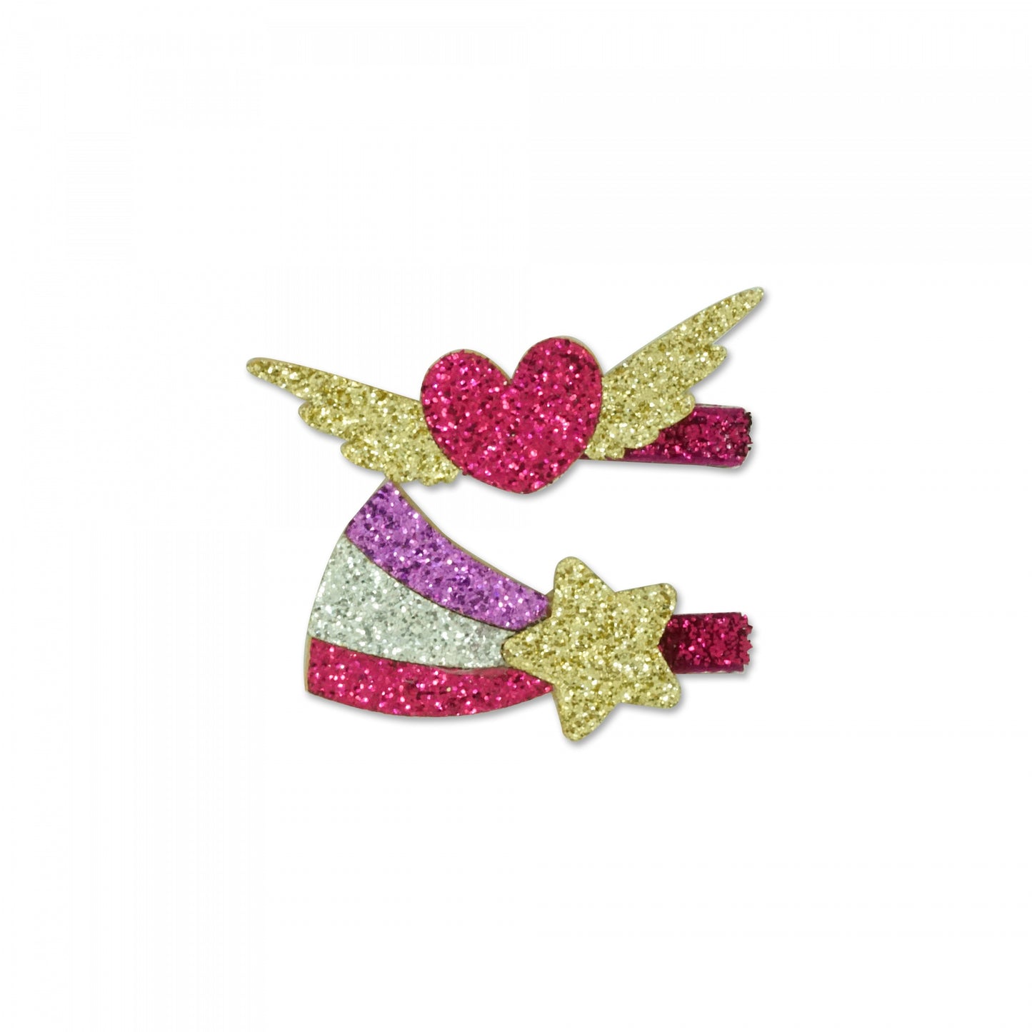 MILK X SODA ANGEL WINGS HAIR CLIP PINK