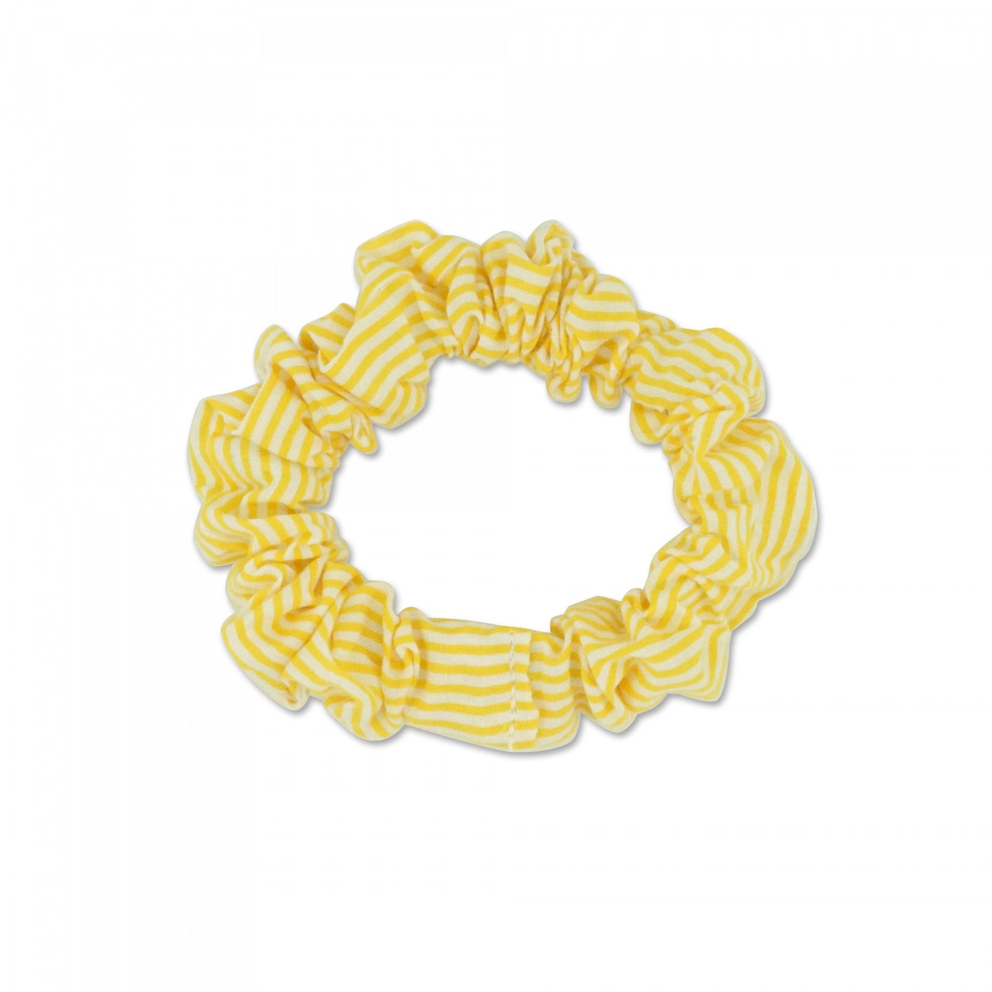 MILK X SODA STRIP SCRUNCHIE YELLOW