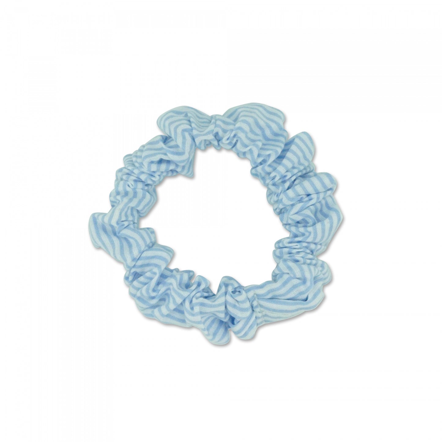 MILK X SODA STRIP SCRUNCHIE BLUE