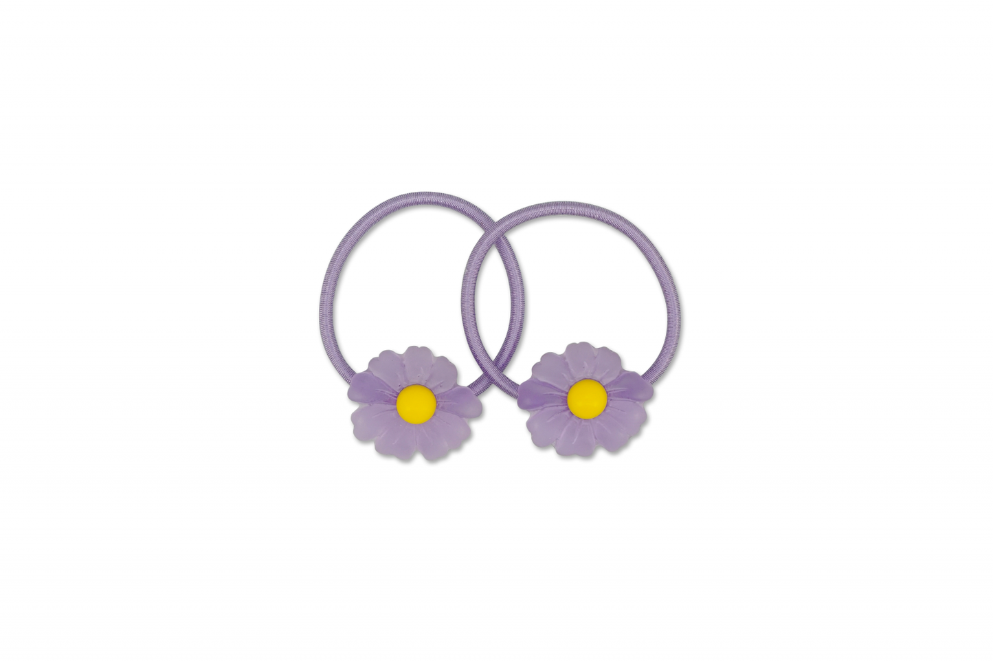 MILK X SODA BLOSSOM FLOWER HAIR TIE PURPLE
