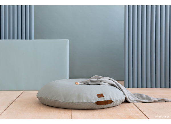 Nobodinoz  Sahara floor cushion • riviera blue 90X16X90