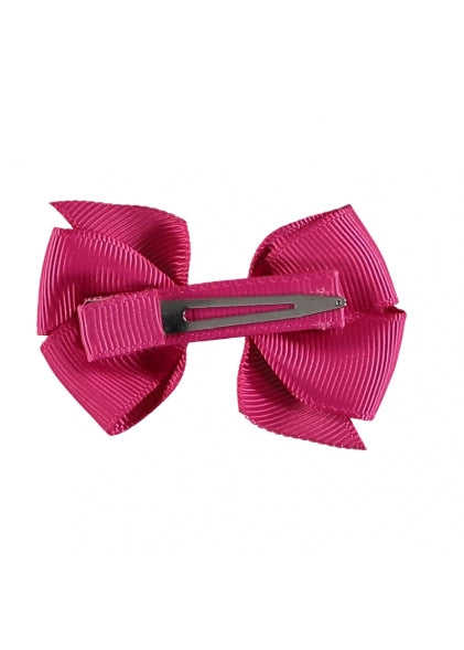 Angel's Face Small Bow Fuschia Pink
